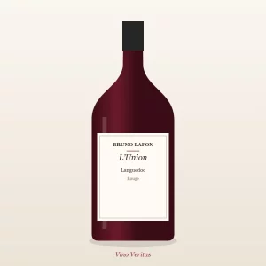 Bouteille de Languedoc, Bruno Lafon, L’Union, vin rouge
