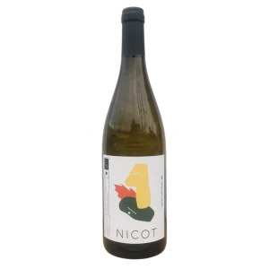 Bouteille de Languedoc, Mas des Agrunelles, Nicot, vin blanc