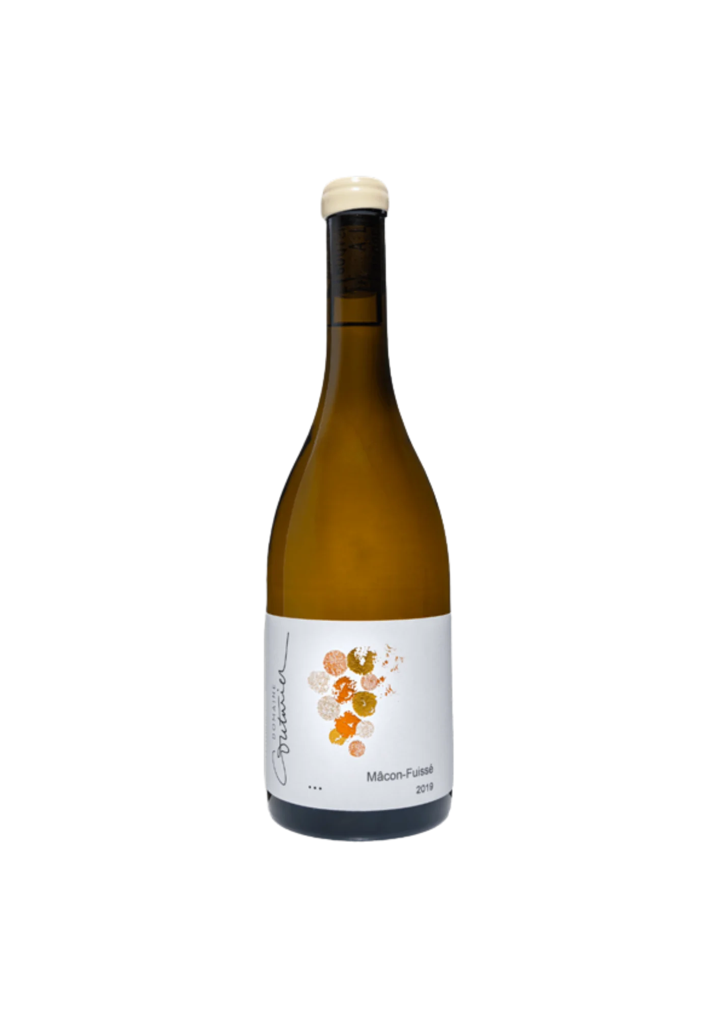 Bottle of Mâcon Fuissé, Domaine Marcel Couturier, white wine