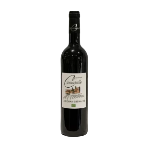 Bouteille de Méditerranée IGP, Domaine de la Camarette, vin rouge