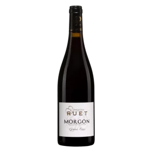 Bouteille de Morgon, Domaine Ruet, Grand Cras, vin rouge