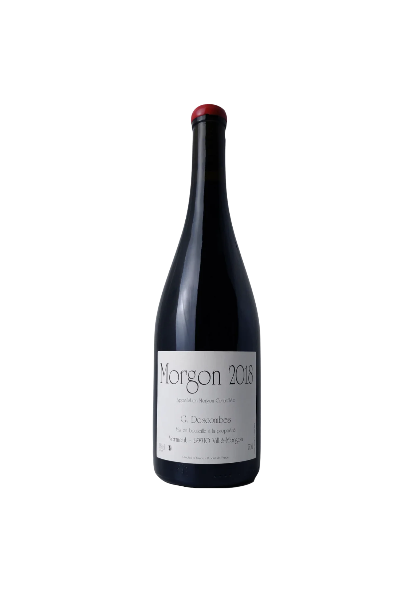 Flasche Morgon, Georges Descombes, Vieilles Vignes, Rotwein