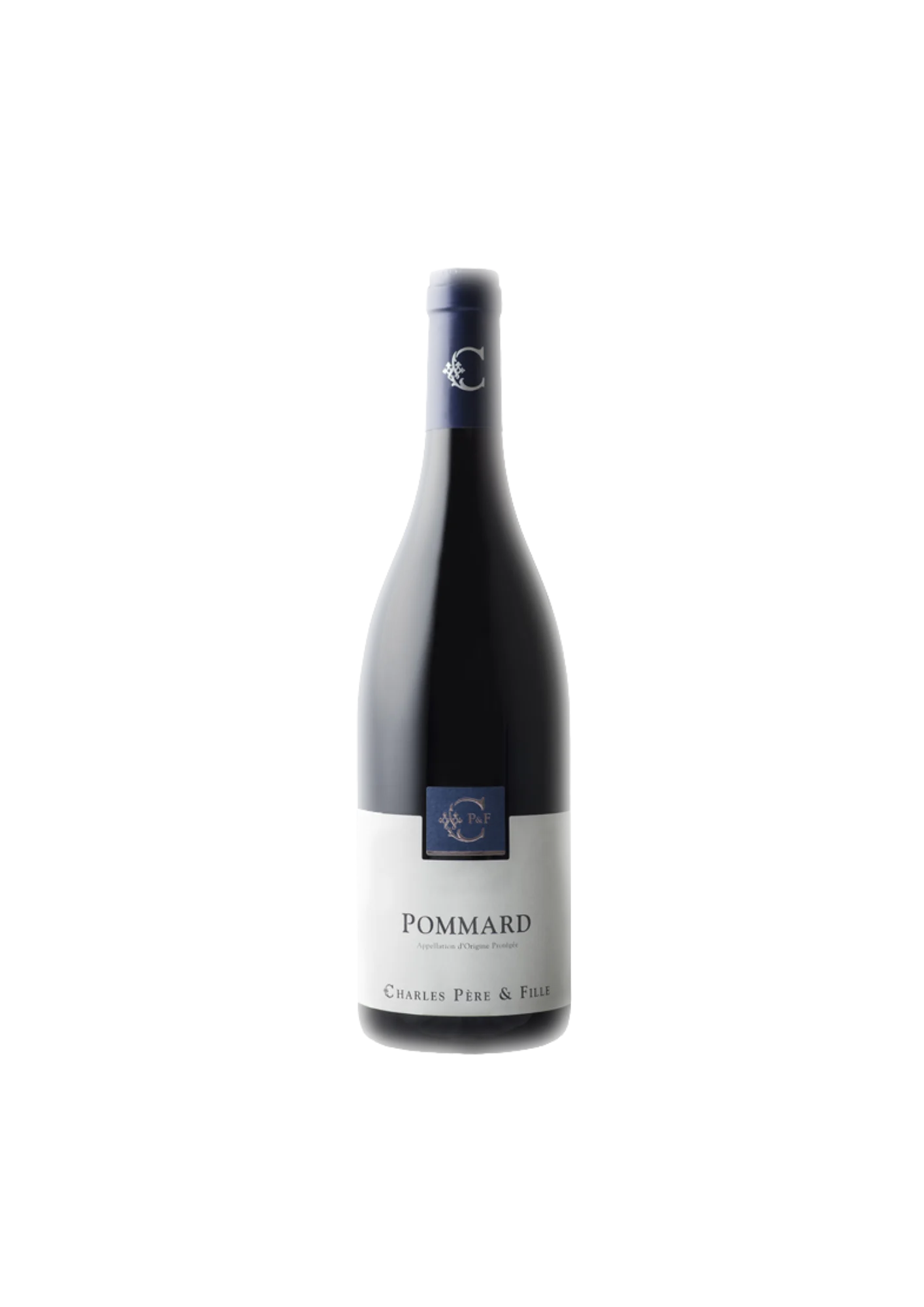 Bouteille de Pommard, Maison Charles Père & Filles, vin rouge