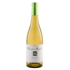 Bouteille de Saint Chinian, Domaine Rimbert, L’Agathe, vin blanc