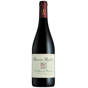 Bouteille de Saint Chinian, Domaine Rimbert, Les Travers de Marceau, vin rouge