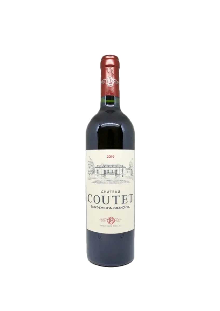 Bouteille de Saint Émilion Grand Cru, Château Coutet, Château, vin rouge