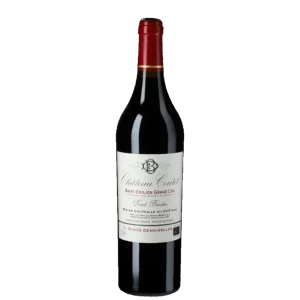 Bouteille de Saint Émilion Grand Cru, Château Coutet, Demoiselles, vin rouge