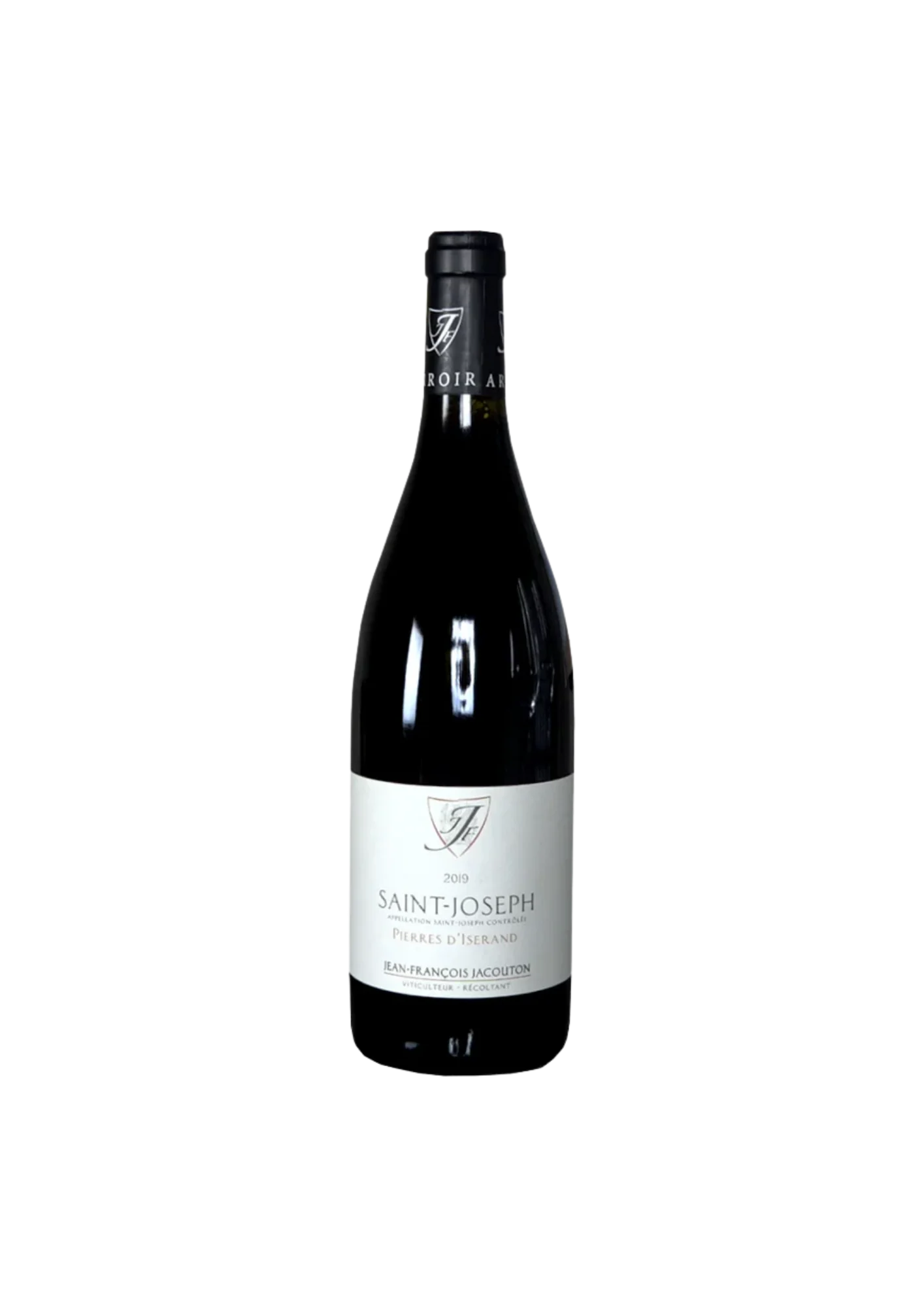 Bouteille de Saint Joseph, Jean-François Jacouton, Pierres d’Iserand, vin rouge