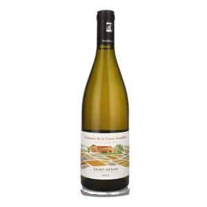 Bouteille de Saint Véran, Domaine de la Croix Senaillet, vin blanc