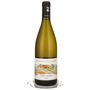 Bouteille de Saint Véran, Domaine de la Croix Senaillet, vin blanc