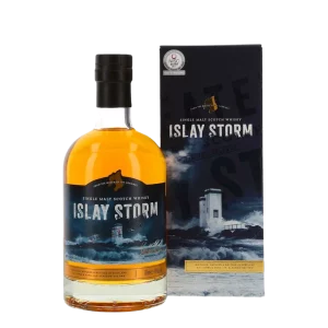 Bouteille de Scotch Whisky Single Malt, Jean Boyer, Islay Storm Peated