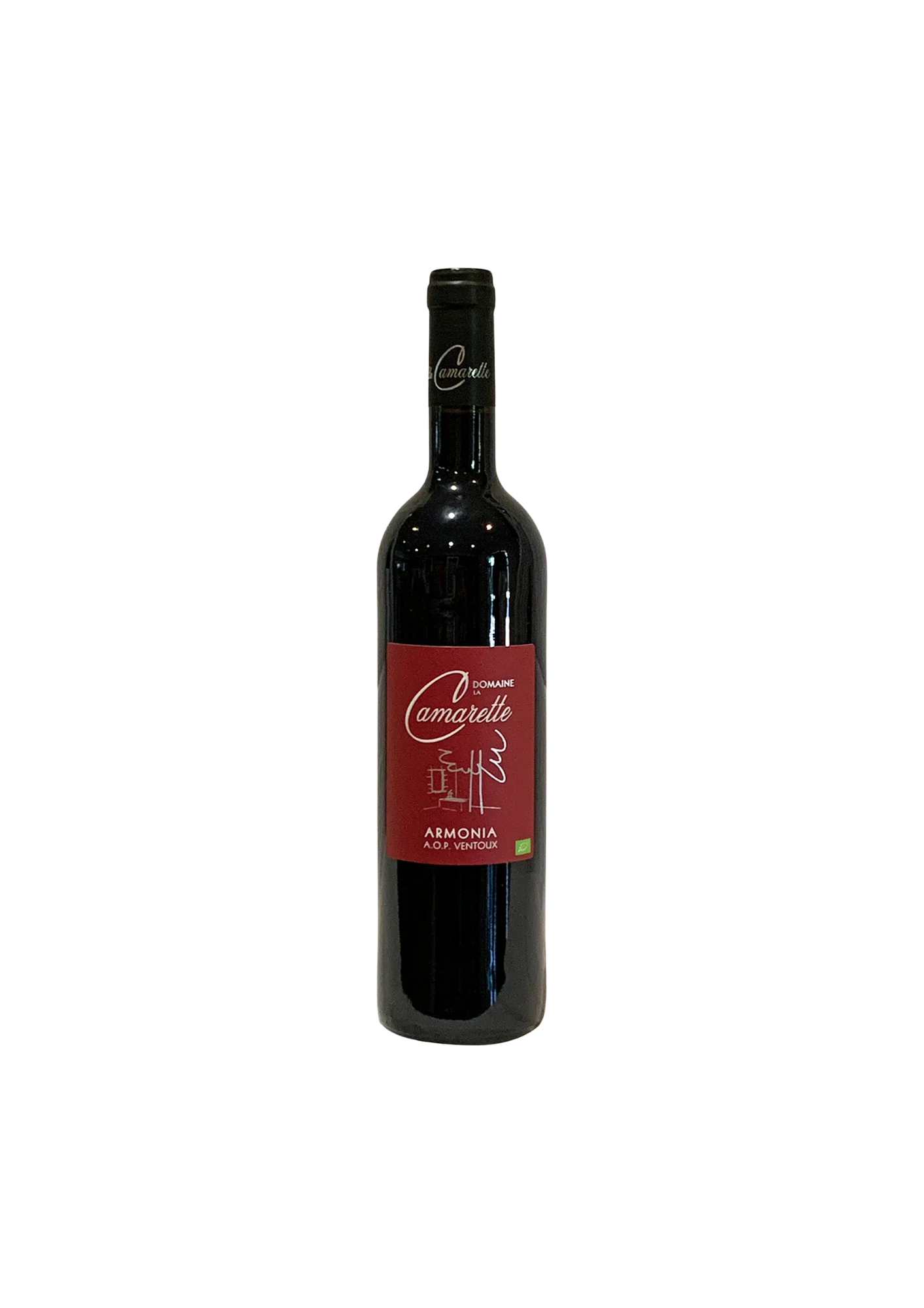 Flasche Ventoux, Domaine de la Camarette, Armonia, Rotwein