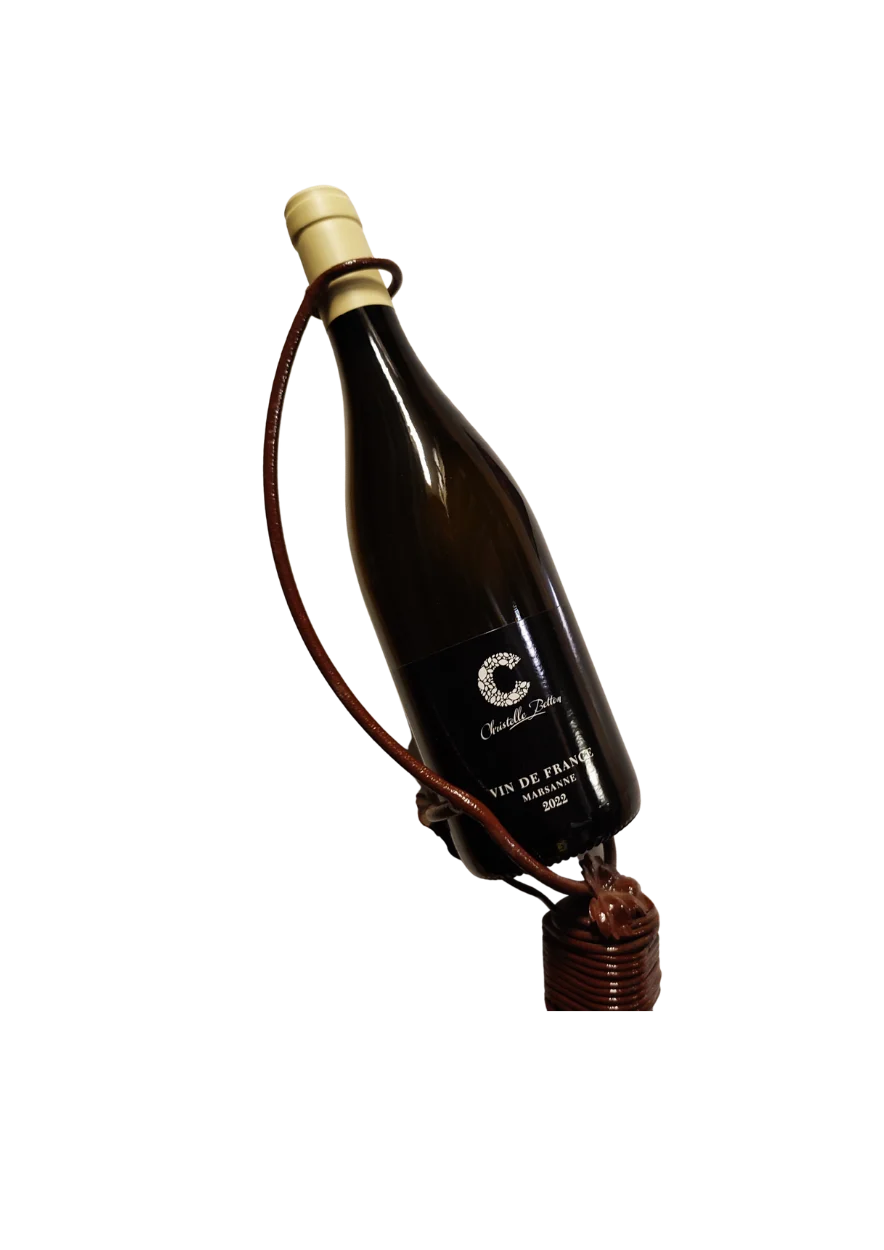 Bouteille de Vin de France, Christelle Betton, Marsanne, vin blanc