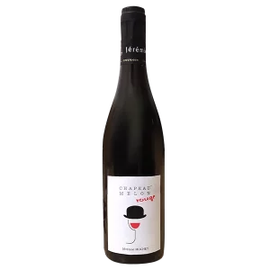 Bouteille de Vin de France, Domaine Huchet, Chapeau Melon, vin rouge