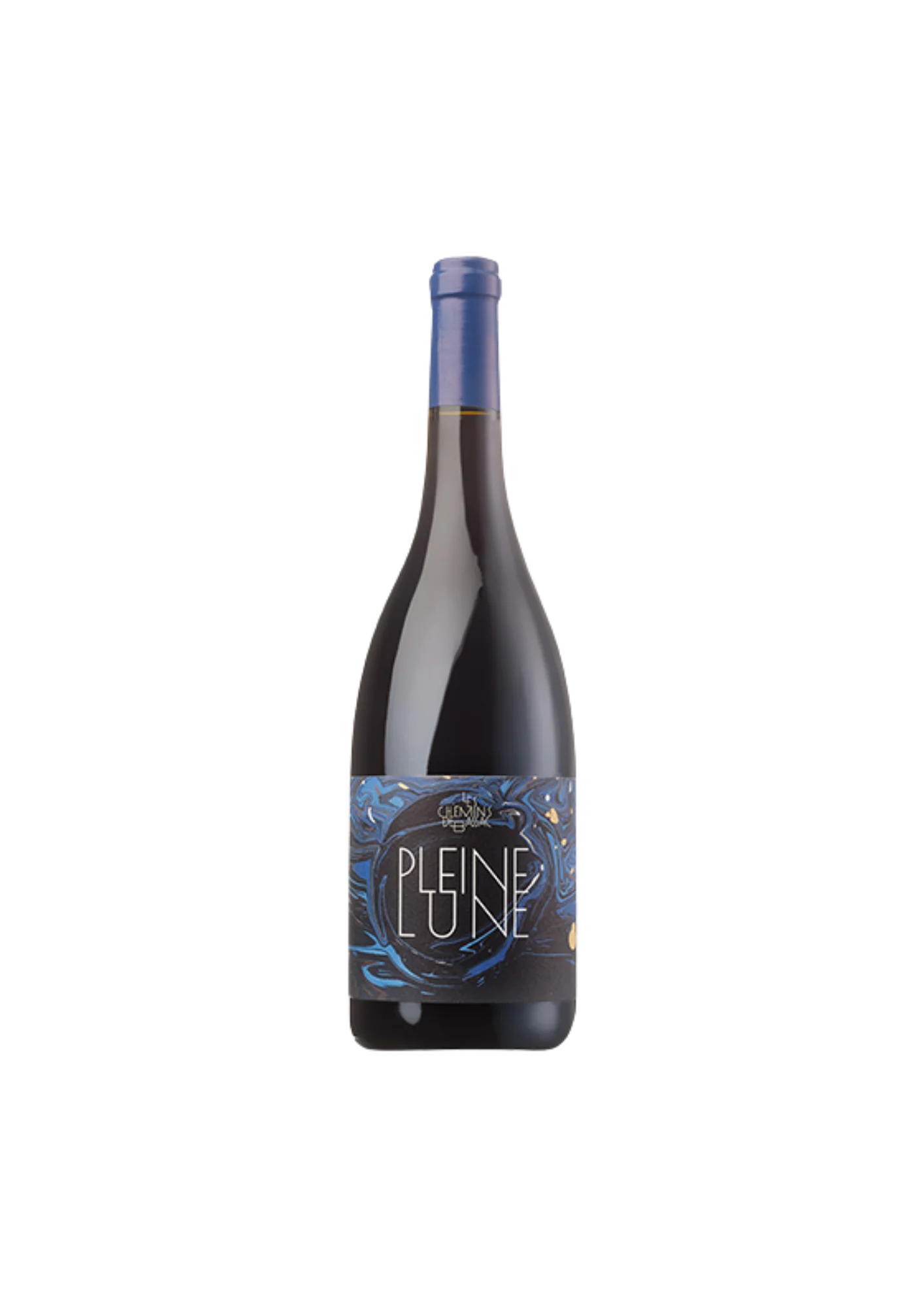Botella de Vin de France, Les Chemins de Bassac, Pleine Lune, vino tinto