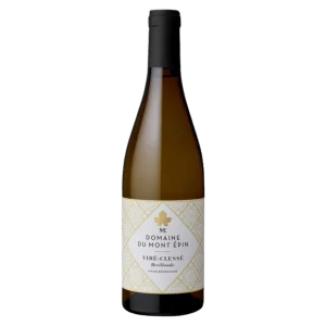 Bouteille de Viré Clessé, Domaine du Mont Epin, vin blanc
