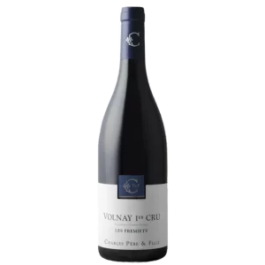Bouteille de Volnay 1er Cru, Maison Charles Père & Filles, Les Fremiets, vin rouge