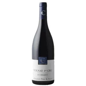 Bouteille de Volnay 1er Cru, Maison Charles Père & Filles, Les Fremiets, vin rouge