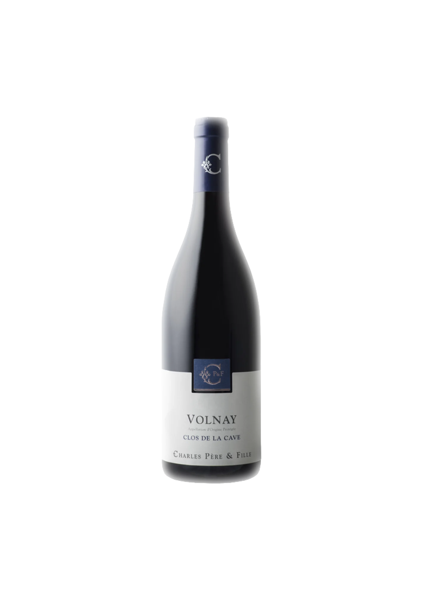 Bouteille de Volnay, Maison Charles Père & Filles, Clos de la cave, vin rouge